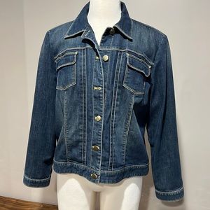 Sized 3 jean jacket Chicos